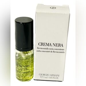 New Giorgio Armani Crema Nera Meta Concentrate Hydrating Serum